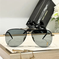 YSL Saint Laurent 11M Classic Sun Aviator Unisex Sunglasses ✨