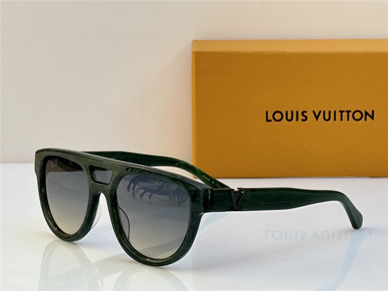 Louis Vuitton Z2061W LV Sleek Round Sunglasses ✨ - buyonlinebehappy