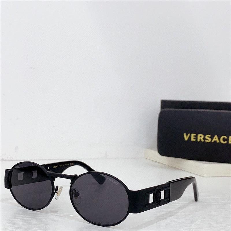 VERSACE New 2024 MEDUSA DECO OVAL SUNGLASSES ✨ - buyonlinebehappy