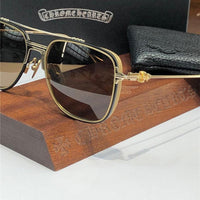 Chrome Hearts HUMPSTER metal Polarised Zeiss Lenses Sunglasses⚜️