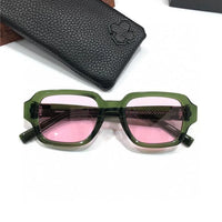 Chrome Hearts TV PARTY matty boy square-frame tinted sunglasses🔱