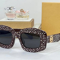 NEW SEASON Loewe Pavé Screen LW 4114 IS 90A Geometric Sunglasses ✨