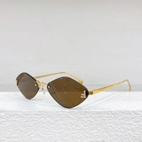 Fendi First FE6082US sunglasses in metal oval shape Women's✨