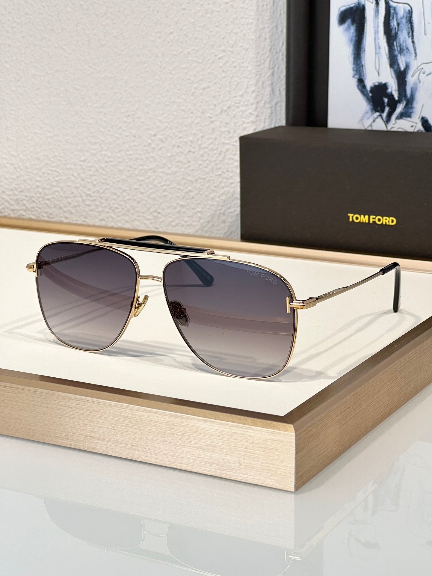 TOM FORD FT 1017 JADEN - 28N SHINY ROSE GOLD | SUNGLASSES 🔱 - buyonlinebehappy