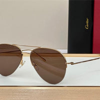 Cartier 0237S SANTOS DE SUNGLASSES✨