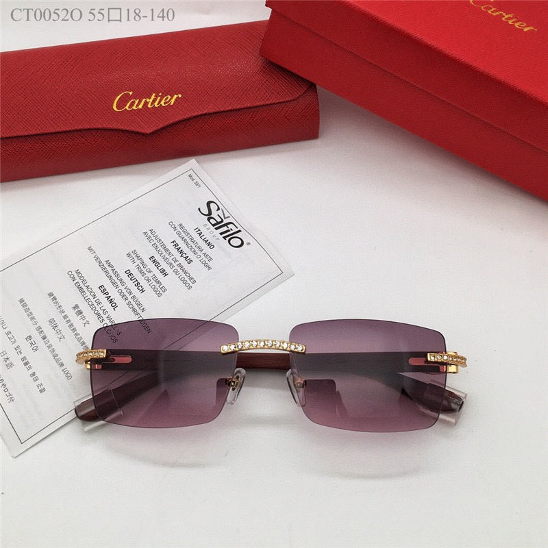 CARTIER CT0052O Sunglasses with diamonds $3500  ✨ - buyonlinebehappy