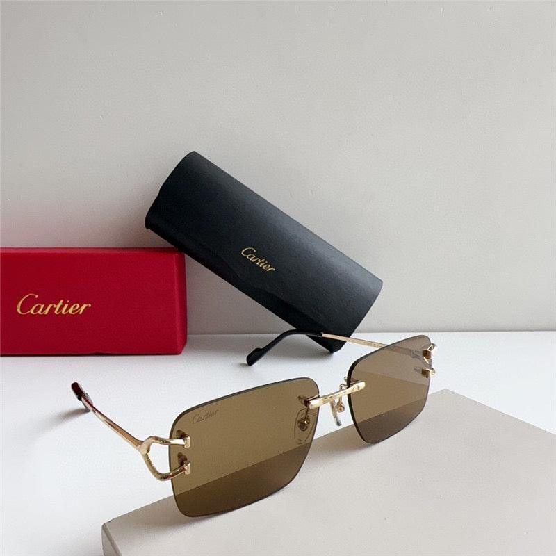 1 Cartier SIGNATURE C DE Style Sunglasses 57mm 14 lens Color - buyonlinebehappy