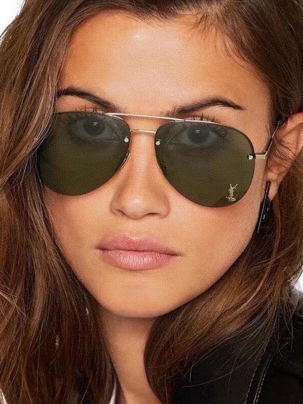 YSL Saint Laurent 11M Classic Sun Aviator Unisex Sunglasses ✨