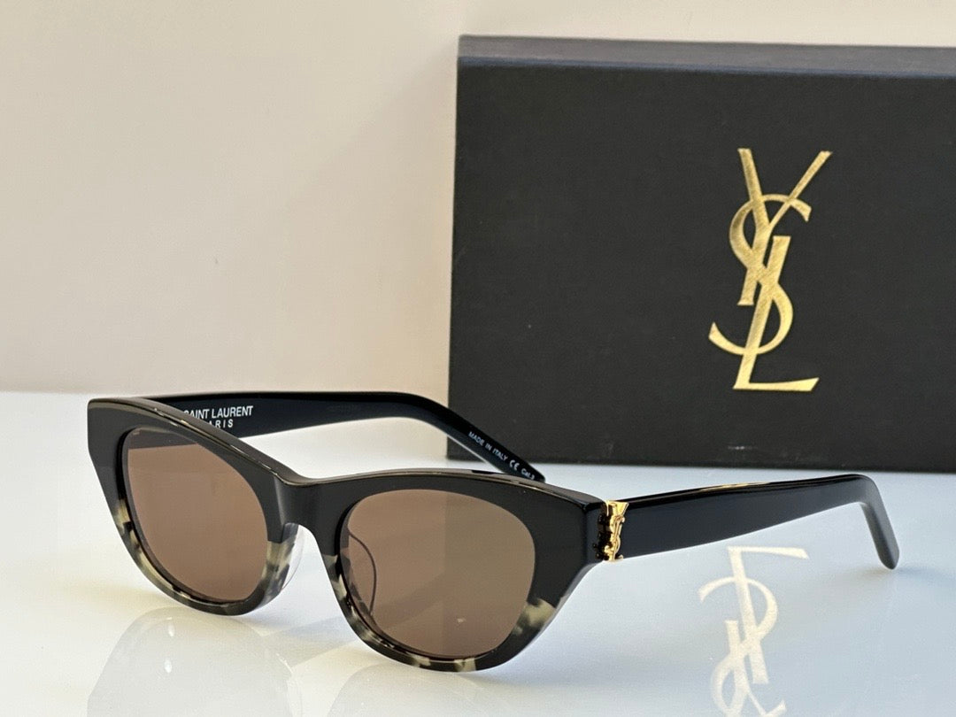 YSL  Saint Laurent Women's Cat Eye Sunglasses SL M80🖤 - buyonlinebehappy