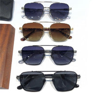 Chrome Hearts 8184 square-frame tinted sunglasses ⚜️