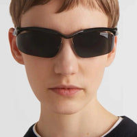 PRADA PR A25S (1AB5S0)- BLACK-PEACH-GREEN | SUNGLASSES Unisex  🟥