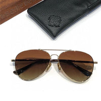Chrome Hearts 8230 Metal-Acetate Aviator Sunglasses⚜️