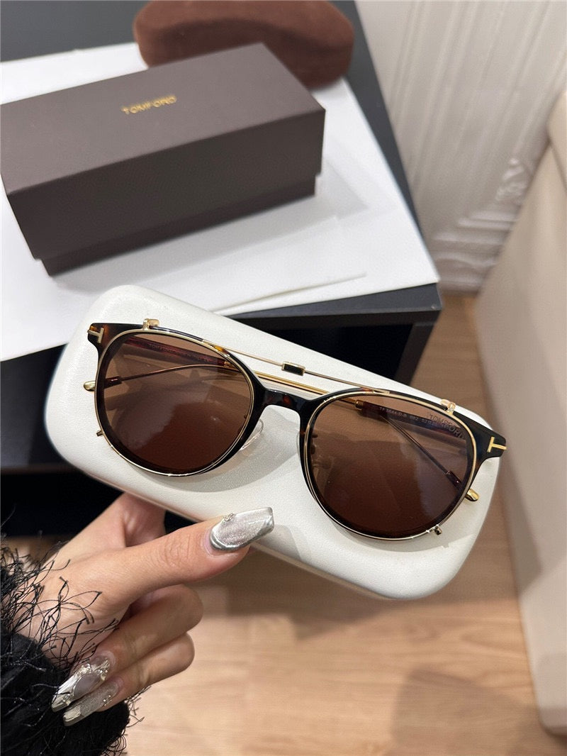 TOM FORD SOFT ROUND FT5644 Sunglasses 🔱 - buyonlinebehappy