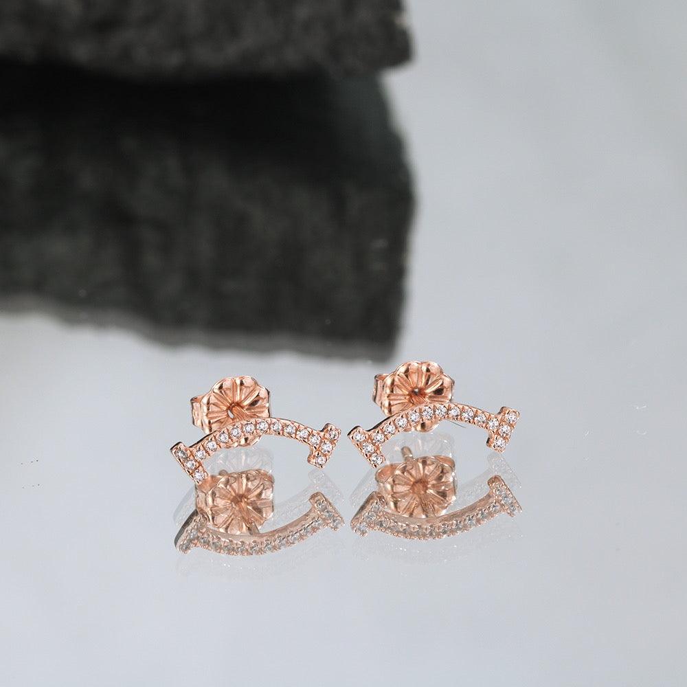 Tiffany&Co 18k gold plated Smile Pendant Necklace Bracelet Earring double row hinged White Rose Yellow gold 3 models with box - buyonlinebehappy