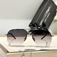 YSL Saint Laurent 11M Classic Sun Aviator Unisex Sunglasses ✨