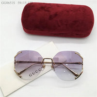 GUCCI 0651S Square 60mm Aviator Sunglasses ✨