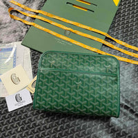 '- Goyard Jouvence Toiletry Bag In Goyardine Canvas 8 Colors✨
