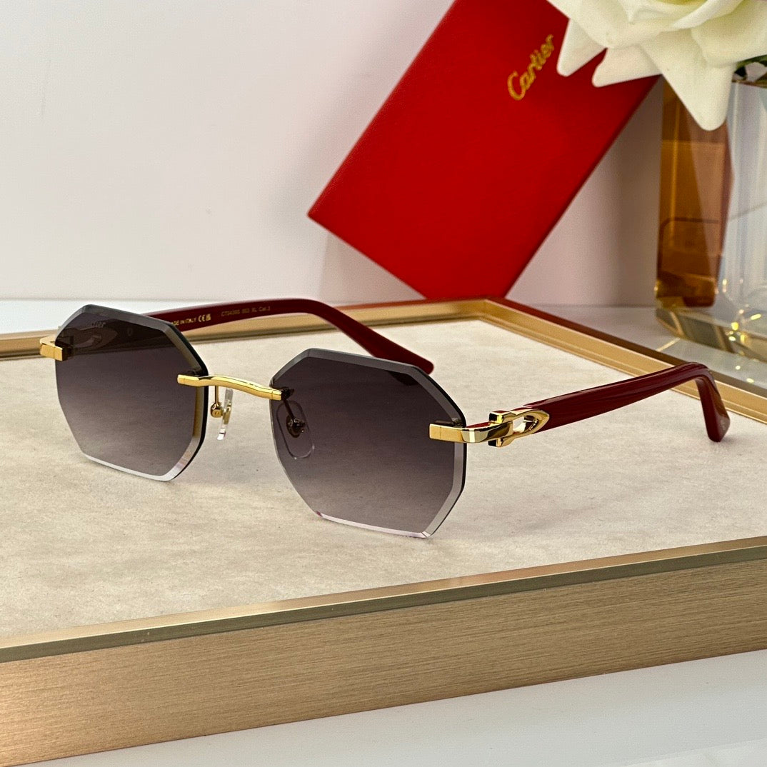 Cartier CT0439S Unisex Sunglasses  $3495 ✨ - buyonlinebehappy