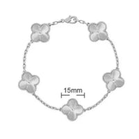 Van Cleef Vintage Alhambra Bracelet 18K Gold Plated Women's Jewelry 19 models✨