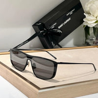 Saint Laurent SILVER-GOLD SL 605 LUNA’ Sunglasses✨
