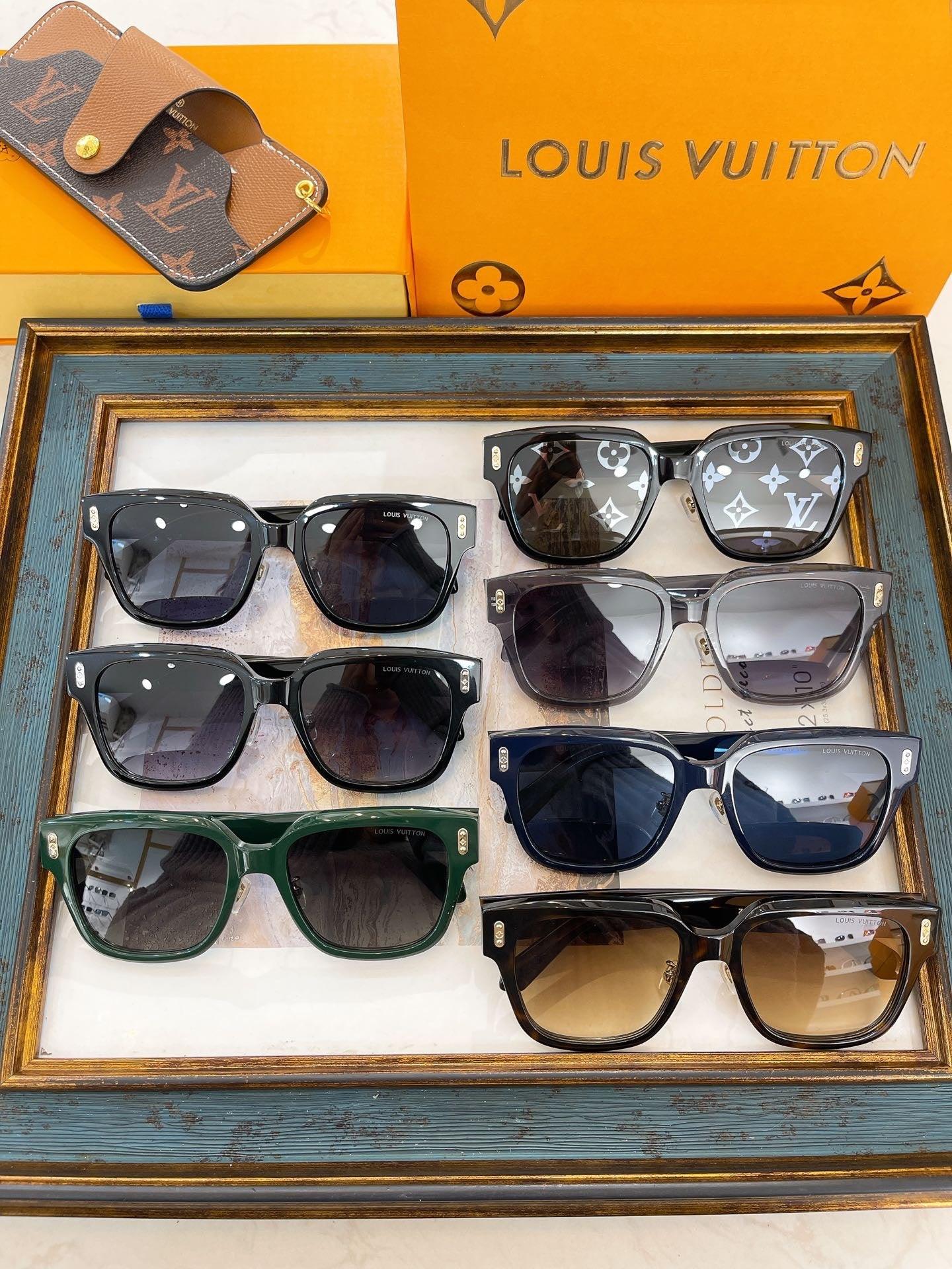 2024 Louis Vuitton Confidence Square Z2063U Sunglasses ✨ - buyonlinebehappy