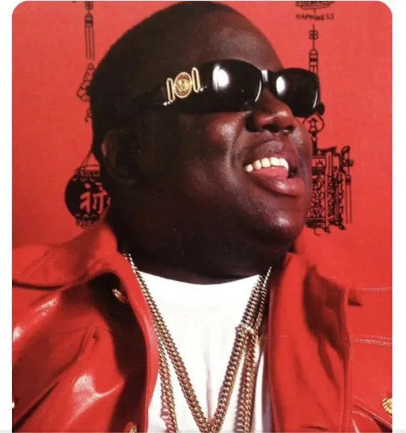 Ultra RaRe VINTAGE VERSACE SUNGLASSES 413/A Notorious B.I.G worn  ✨