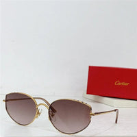 NEW Cartier metal frame sunglasses Panthere Women's s  0300S | 001 🐆