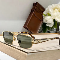 2024 a CELINE ovals Triomphe Metal CL 40281 U Sunglasses ✨