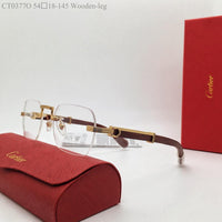 Cartier CT 0377O-NVt Optical Wooden frame 53-21-145  $2945 ✨
