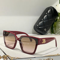 CHANEL Square Acetate Sunglasses 4578 🖤