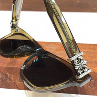 Chrome Hearts 8249 square-frame tinted sunglasses⚜️