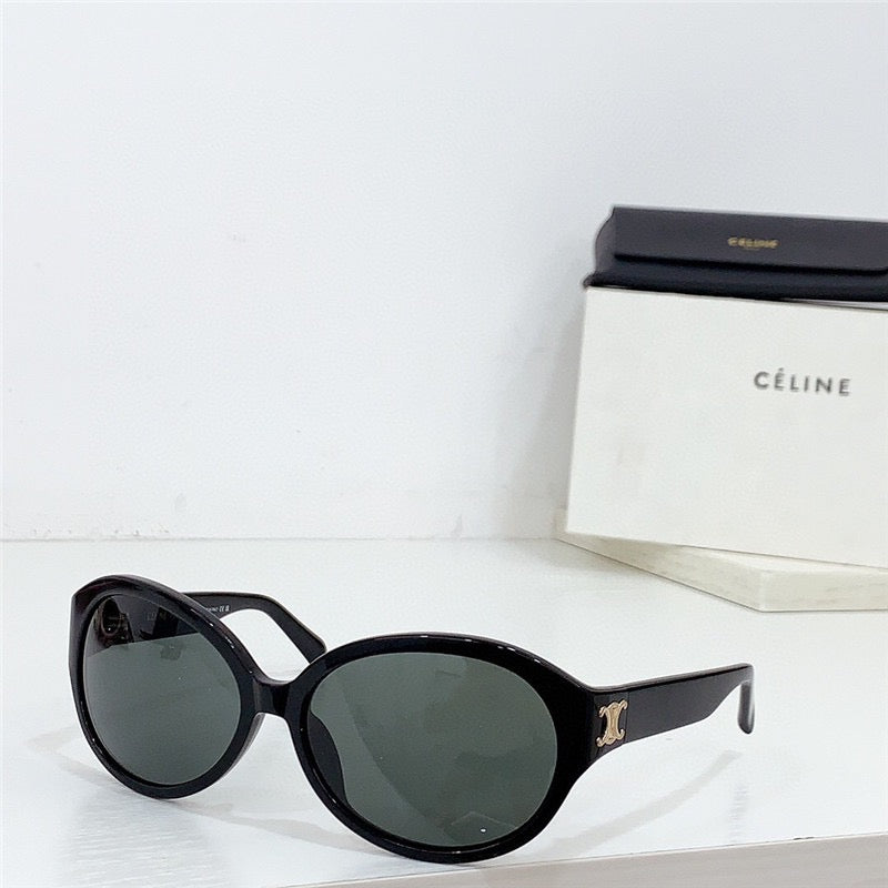 Celine TRIOMPHE CL 40194U 01A Oval Women's Sunglasses✨ - buyonlinebehappy