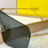 Fendi 2024 First Mask FE 4121 US 28G Shield Sunglasses Women's✨