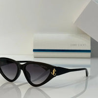 2024 Jimmy Choo JC5019 Cat Eye Sunglasses with Glitter women's ✨