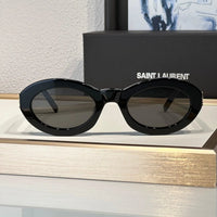YSL 2024 Saint Laurent Women's Cat Eye SL M136 Sunglasses-7 Colors ✨