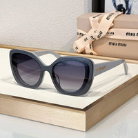 New Season Miu Miu LOGO SMU 06X Women's Sunglasses✨