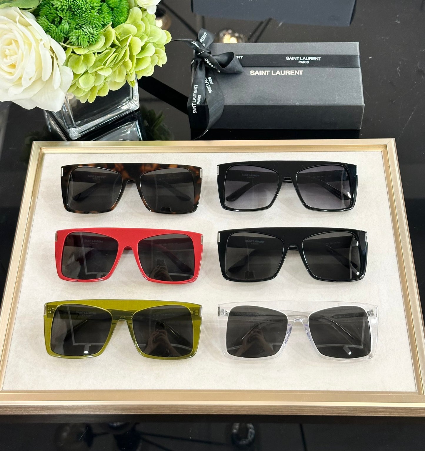 YSL Saint Laurent SL SL 651 Vitti square-frame sunglasses ✨ - buyonlinebehappy