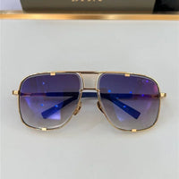 DITA MACH-FIVE Rose Gold-Gold-Brown Unisex Clear Sunglasses 🔱