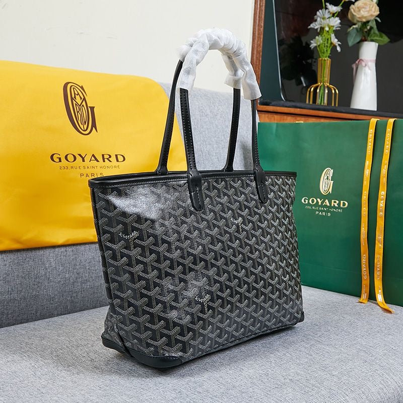 - Goyard Artois Tote In Goyardine Canvas PM-GM-11 Colors ✨ - buyonlinebehappy