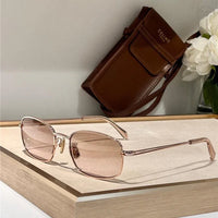 CELINE 2024 ovals Triomphe metal 40284 Sunglasses ✨