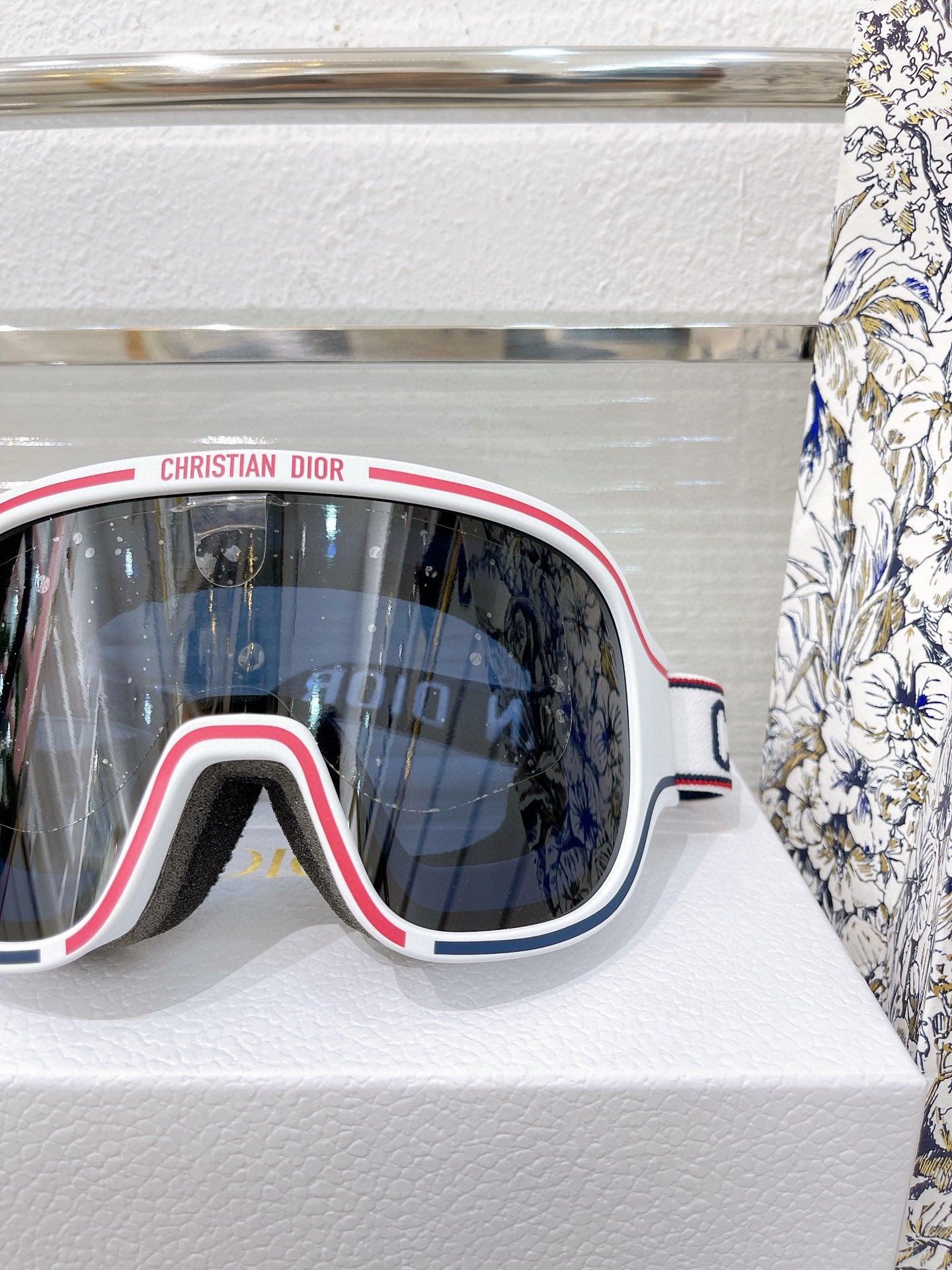 2024 DIOR DIORALPS M1I White Ski Goggles ❄️ | onlinechics