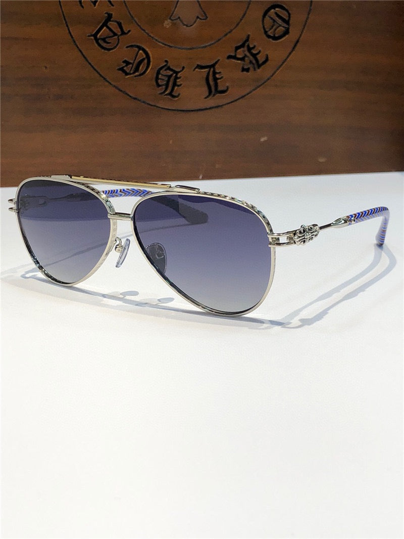 Chrome Hearts 8186 square-frame tinted sunglasses ⚜️ - buyonlinebehappy