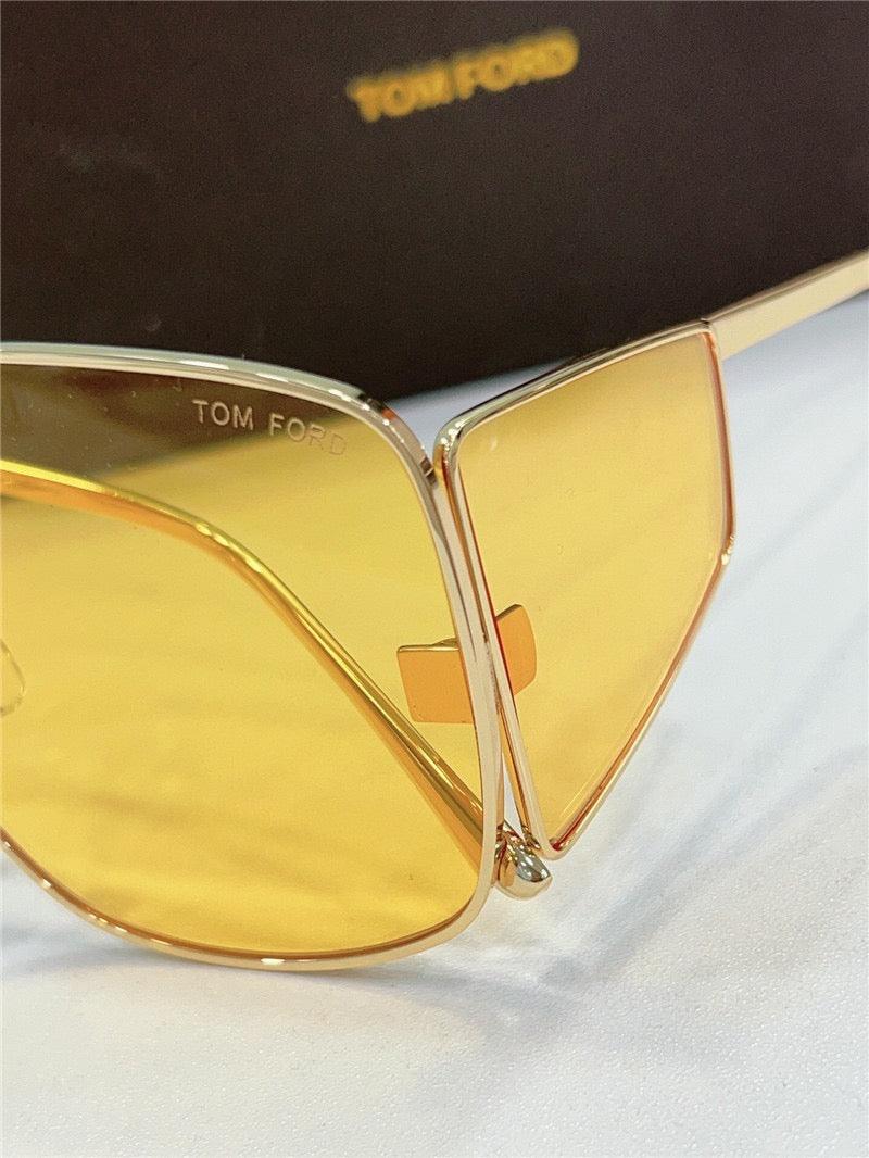 Tom Ford SPECTOR TF0708 Oversize Sunglasses ✨ - buyonlinebehappy