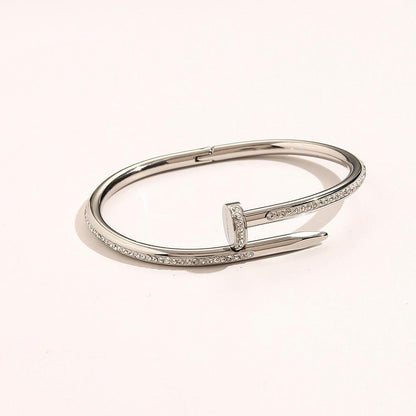 Cartier 18K Gold Plated Jewelry Juste Un Clou Bracelet yellow rose silver ✨ - buyonlinebehappy