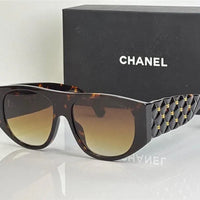 CHANEL PILOT SUNGLASSES 9104 1658/S6, A71465 X08101 S8561 🖤