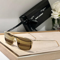 Saint Laurent SILVER-GOLD SL 605 LUNA’ Sunglasses✨