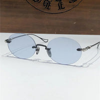Chrome Hearts SINNERGASM oval round tinted Sunglasses✨