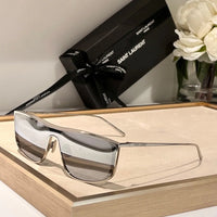 Saint Laurent SILVER-GOLD SL 605 LUNA’ Sunglasses✨