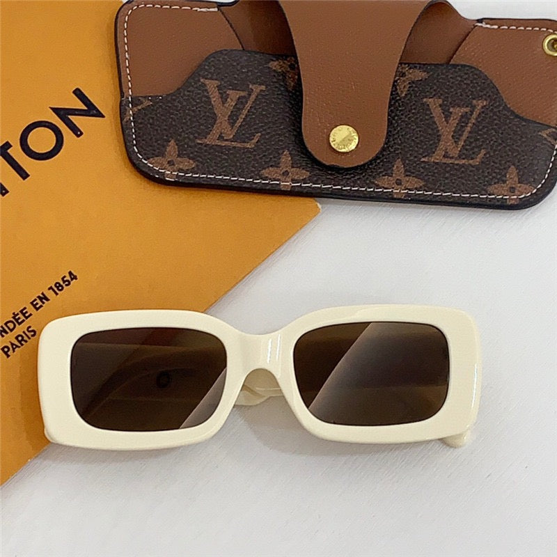 Louis Vuitton  LV Circle Rectangle Sunglasses  Z2421E $ 670.00✨ - buyonlinebehappy