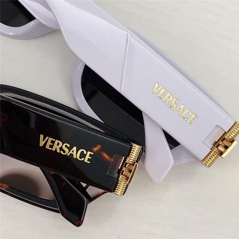 Versace VE4465 GB1/87 53-18 Rectangle Women's SUNGLASSES ✨ - buyonlinebehappy